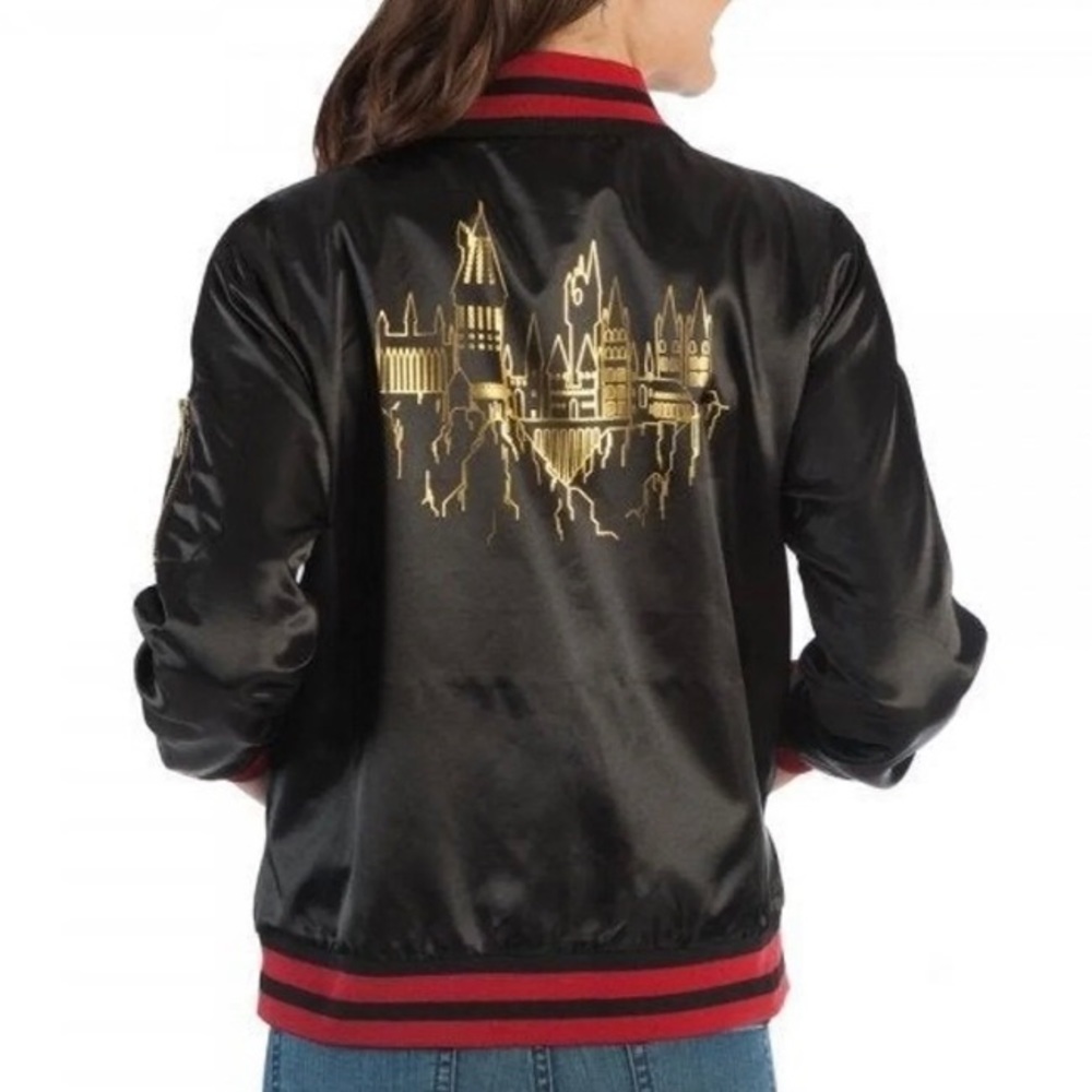 NWT Hogwarts Alumni lightweight bomber jacket XL